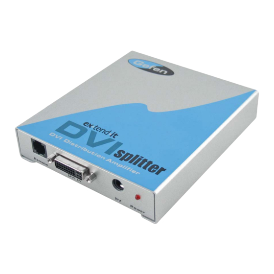 Gefen DVI-145 User Manual