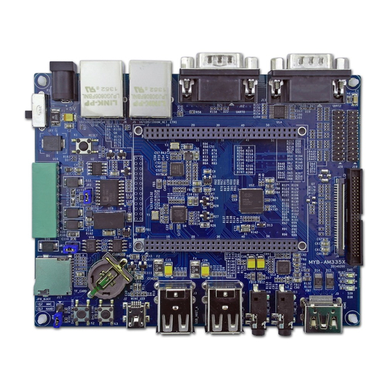 MYiR MYD-AM335X Development Manual