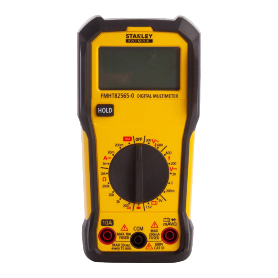 STANLEY FATMAX FMHT825650 INSTRUCTION MANUAL Pdf Download ManualsLib