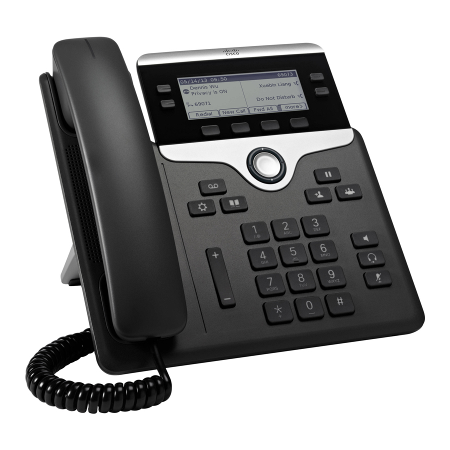 Cisco IP Phone 7841 Quick Reference Guide