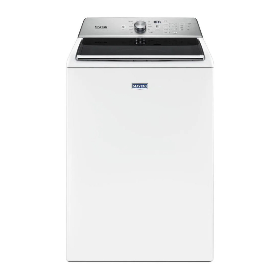 MayTag Top Load Washer Cycle Guide | ManualsLib