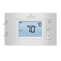 Emerson (Non-Programmable) Thermostat 1F83C-11NP Manual | ManualsLib