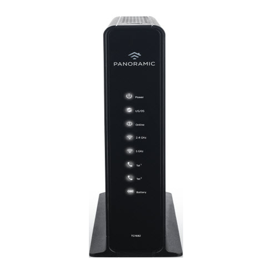 Cox Panoramic WiFi Modem Manual. Setup instruction. ManualsLib