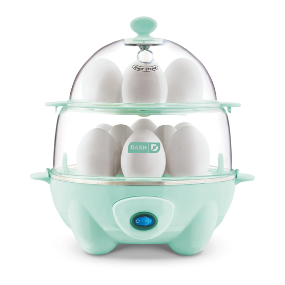 Dash Deluxe Egg Cooker Manual and Recipe Guide ManualsLib