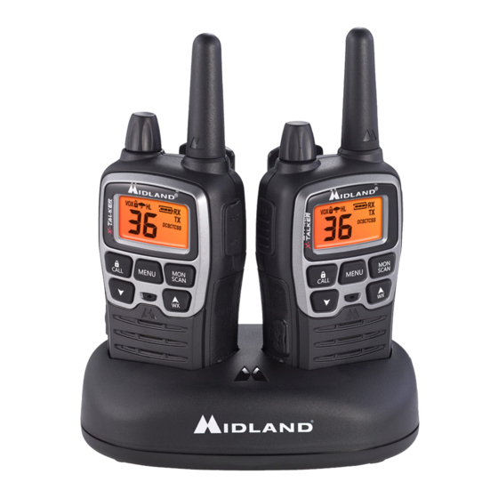 Midland XTALKER T71VP3 TWOWAY Radio Manual ManualsLib