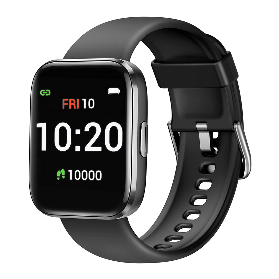 Letsfit Smart Watch IW1 Manual ManualsLib