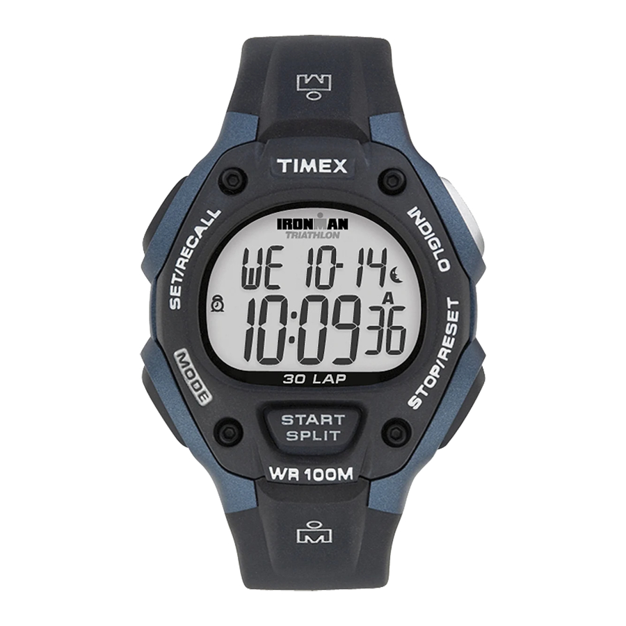 Timex IronMan 30 Lap Manual ManualsLib