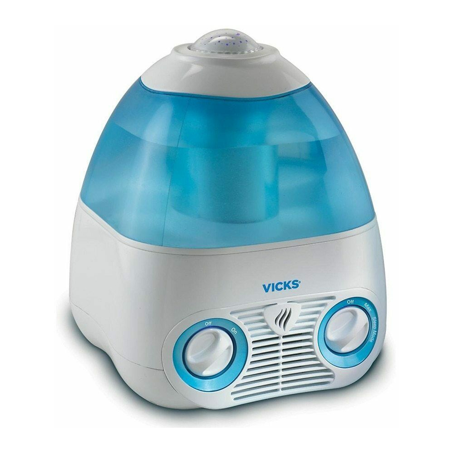 Vicks Cool Moisture Humidifier V3700 Manual ManualsLib