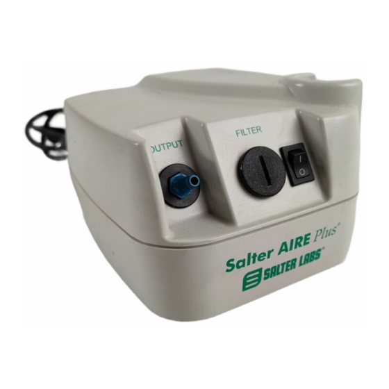 Salter Aire Plus Compressor 8350 Manual ManualsLib