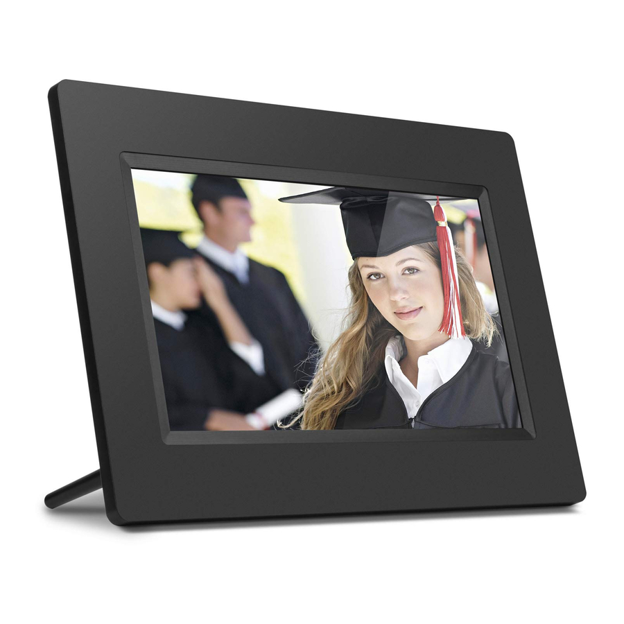 Aluratek 7 Digital Photo Frame ADPF07SF Manual ManualsLib
