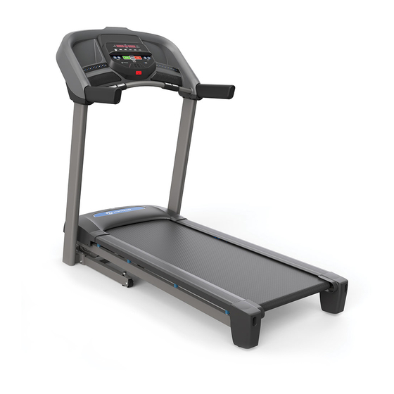 Horizon T101 Treadmill Manual ManualsLib