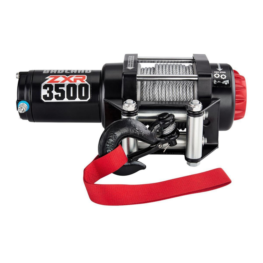 Badland ZXR 3500 Manual ManualsLib