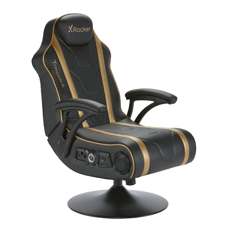 X Rocker Gaming Chair 4.1 Wireless & Bluetoot Manual ManualsLib