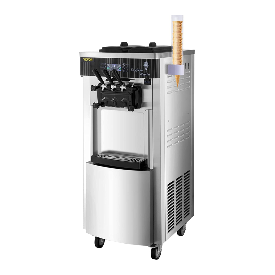 Vevor 2200W Ice Cream Machine Manual ManualsLib