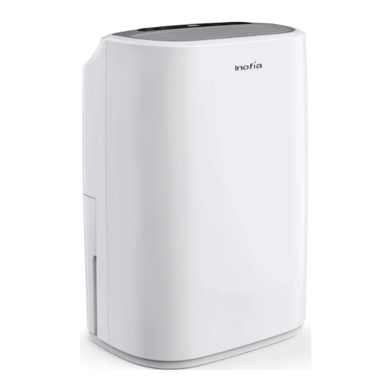 Inofia Dehumidifier HD161A Manual ManualsLib