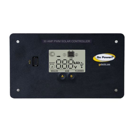 Go Power GP-PWM-30-SB Manual | ManualsLib