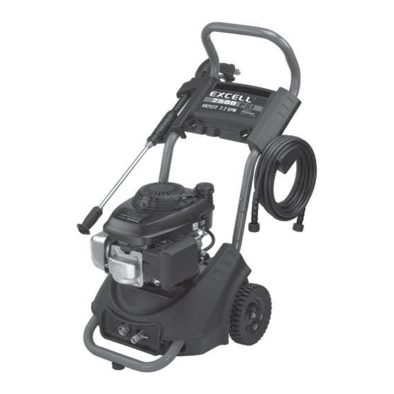 EXCELL VR2522 Pressure Washer Manual ManualsLib