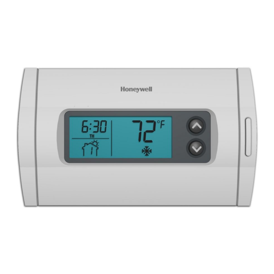 Honeywell RTH2310 Manual | ManualsLib