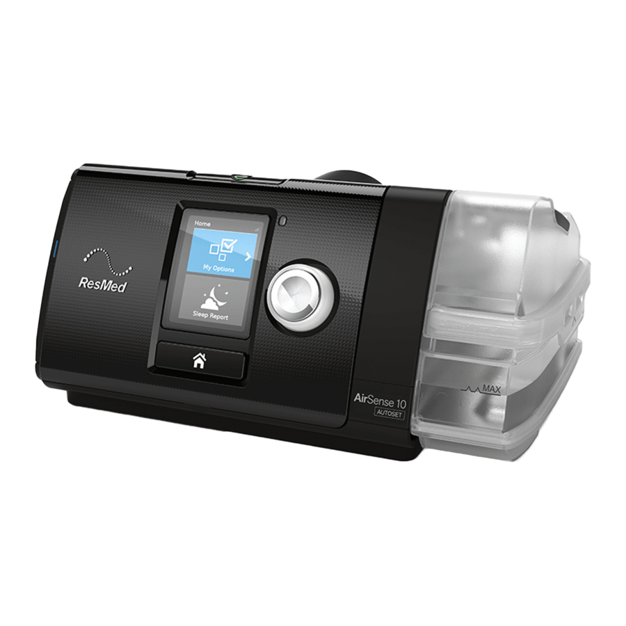 Resmed Airsense 10 Autoset Autoset For Her Elite Cpap Manual