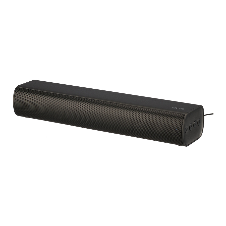 Onn 37 stereo soundbar 2024 manual