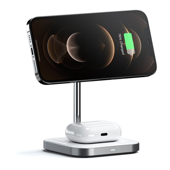 Heyday MagSafe + Wireless charger Stand Manual ManualsLib