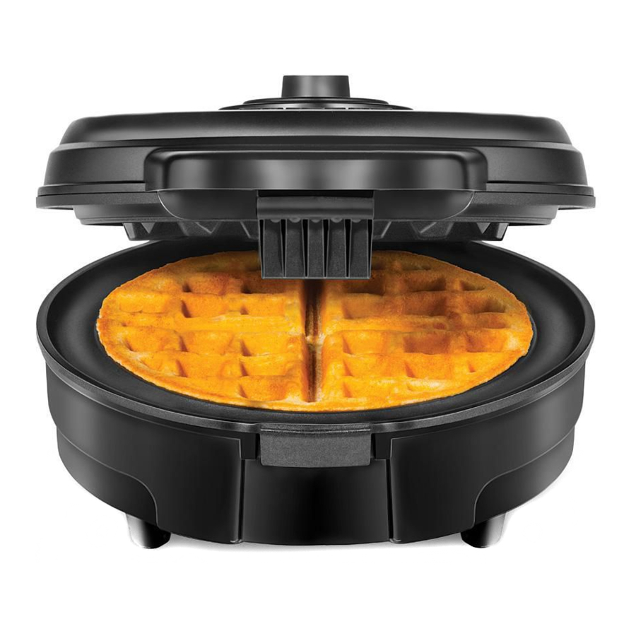CHEFMAN AntiOverflow Waffle Maker RJ04AO4 Manual ManualsLib