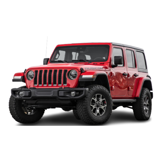 Jeep WRANGLER 2019 User Manual