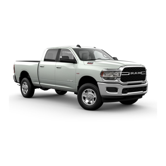 Dodge RAM 2500 2022 Owner's Manual