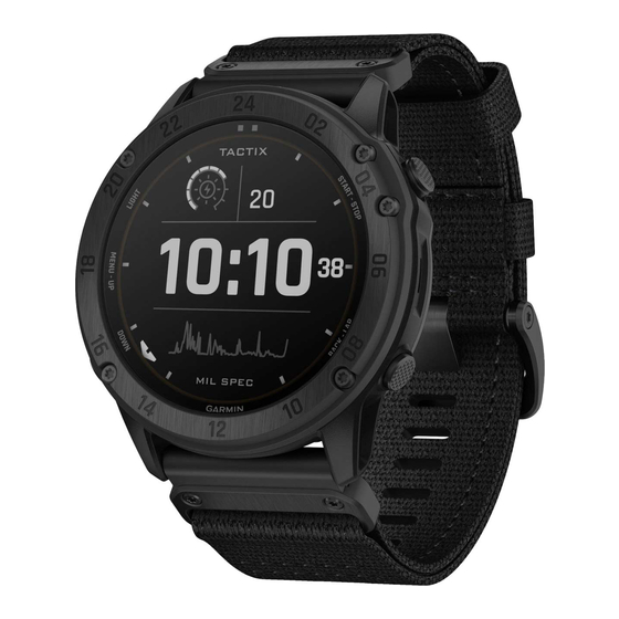 GARMIN TACTIX DELTA OWNER'S MANUAL Pdf Download ManualsLib