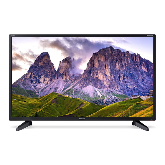 SHARP 32EA2K QUICK START SETUP MANUAL Pdf Download ManualsLib