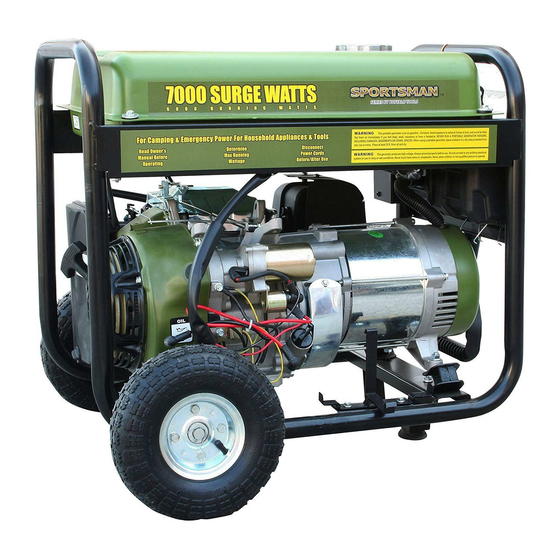 Sportsman GEN7000 Quick Start Manual