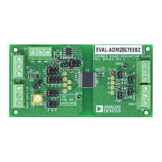 Analog Devices EVAL-ADM2867EEBZ User Manual