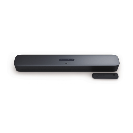 Harman JBL BAR 2.0 ALL-IN-ONE Quick Start Manual