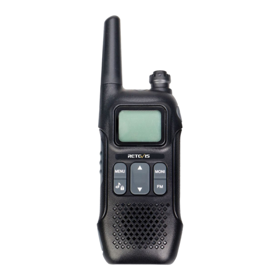 Retevis RT16 User Manual