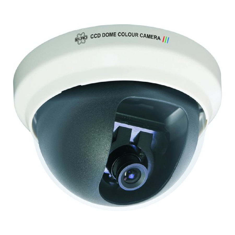 ELRO CCD420 Security Camera Manuals