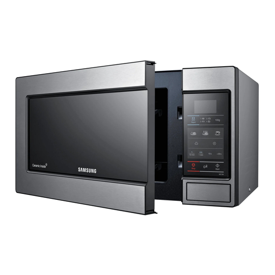 Samsung ME73M Owner's Instructions & Cooking Manual