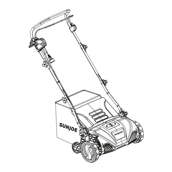 sunjoe AJ805E Operator's Manual