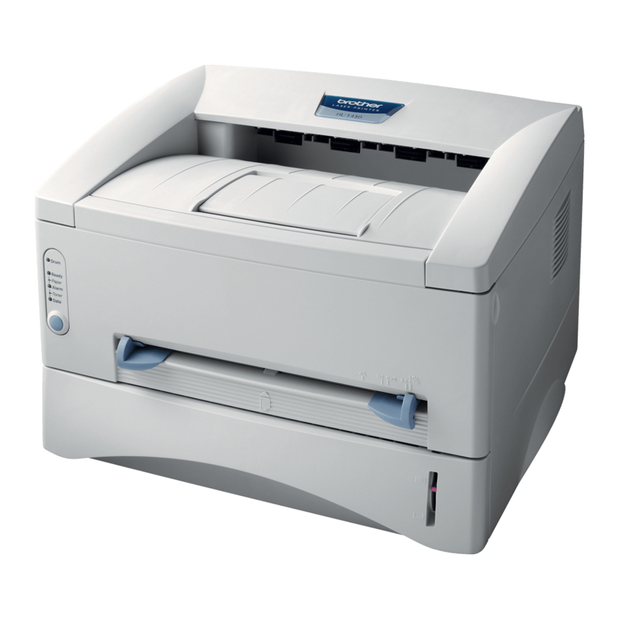 Brother 1435 - HL B/W Laser Printer Manual De Configuration Rapide
