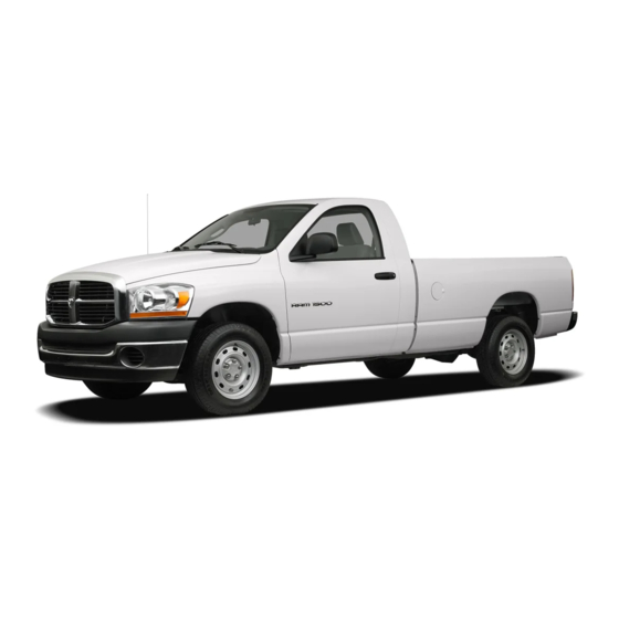 Dodge RAM 1500 Technical Specifications
