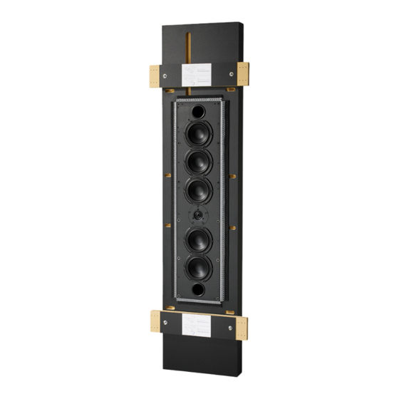Krix Epix - Back Box Wall Speaker Manuals