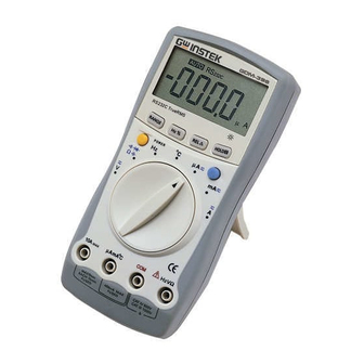 GW Instek GDM-394 User Manual