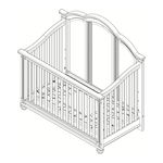 Simmons Kids CRIB ‘N’ MORE Assembly Instructions Manual