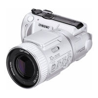 Sony Cyber-shot DSC-F505 Operating Instructions Manual