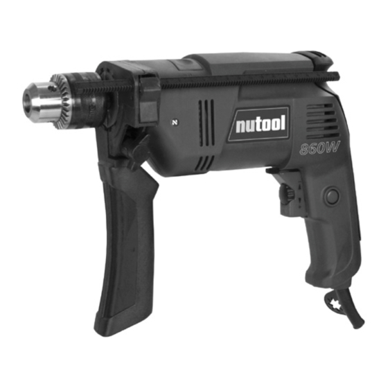 NUTOOL NHD500 Original Instructions Manual