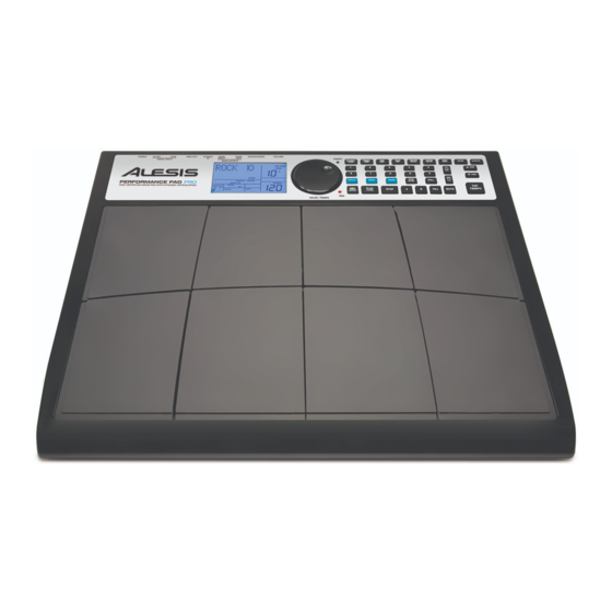 ALESIS PERFORMANCE SERVICE MANUAL Pdf Download ManualsLib