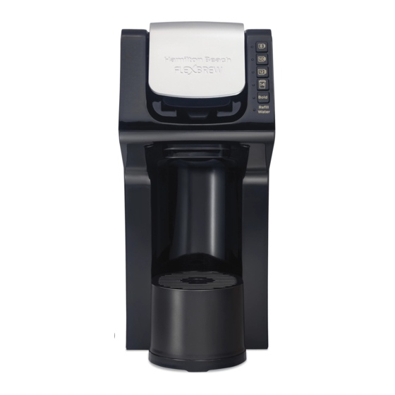 HAMILTON BEACH FLEXBREW 49901 MANUAL Pdf Download ManualsLib