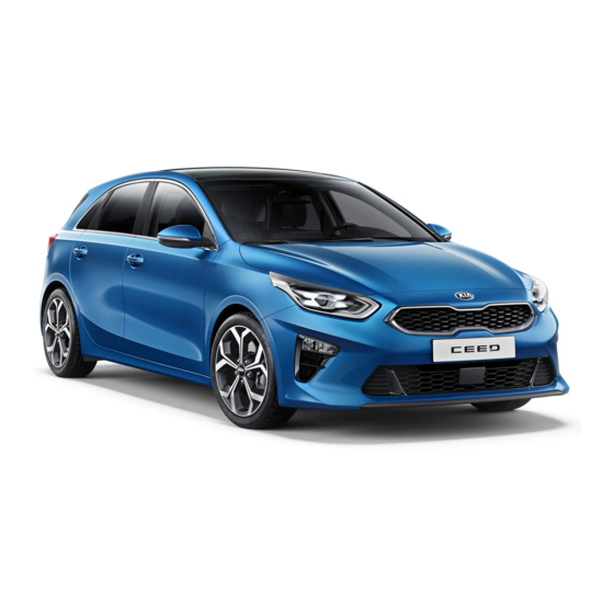 Kia CEED 2018 Quick Reference Manual