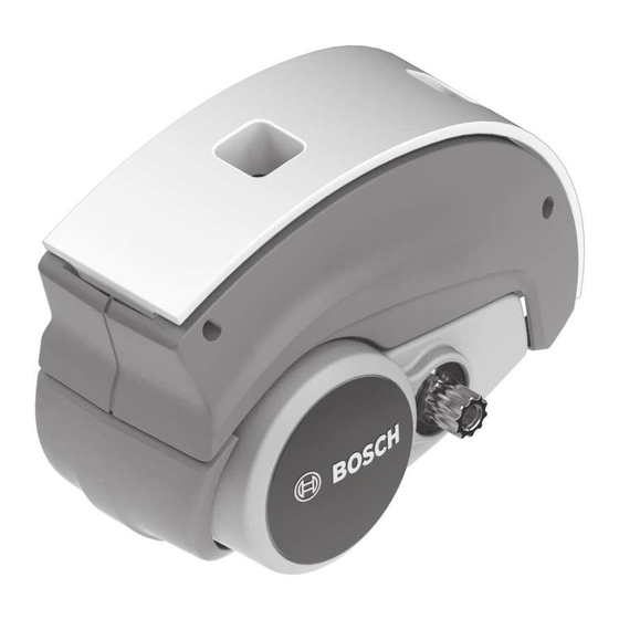 Bosch Designdeckel Active Line Plus, rechts BDU3XX - platin