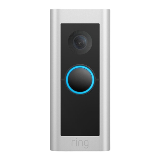 RING DOORBELL PRO 2 USER MANUAL Pdf Download ManualsLib