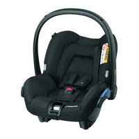 Maxi-Cosi Citi SPS Instructions For Use & Warranty